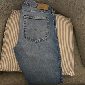 American Eagle Outfitters Men's Light Blue Straight Jeans